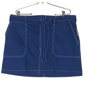 Wild Fable Blue Mini Skirt Size 18